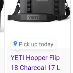 YETI Hopper Flip 18 Charcoal 17 L Soft Sided Cooler