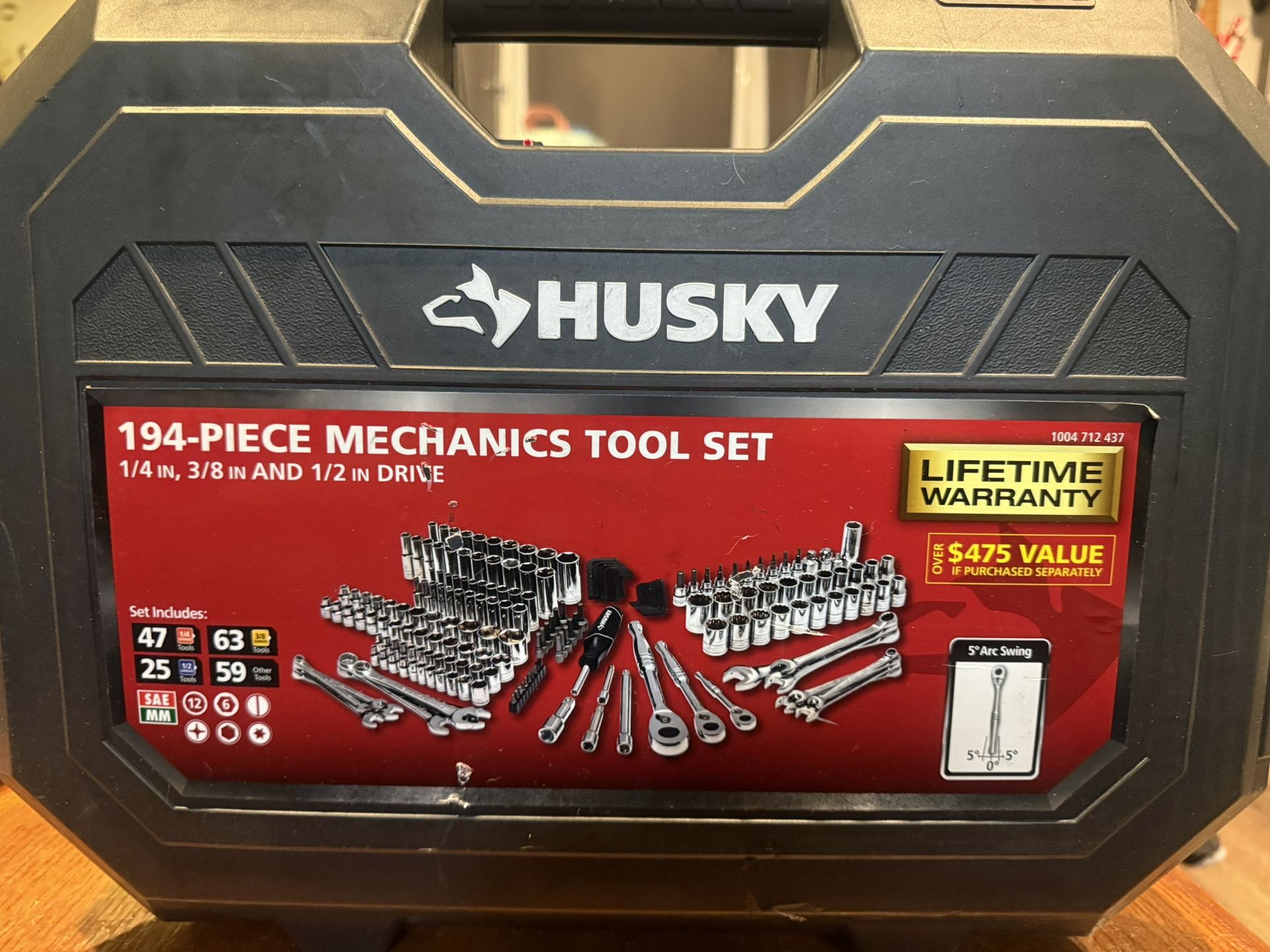 Husky 194 Piece Mechanics Tool Set