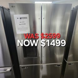 26. Cu. Ft. Smart Ciunter Depth Max French Door Refrigerator 