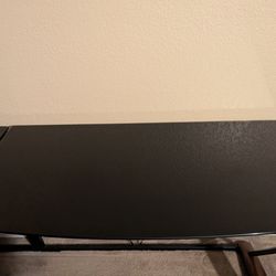 Glass L Shaped  Computer Desk