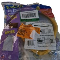 3 Dryer Connectors 3/8 By 24" 