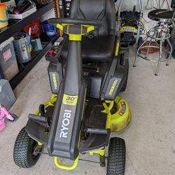 2023 Ryobi 30” Riding Mower - $950