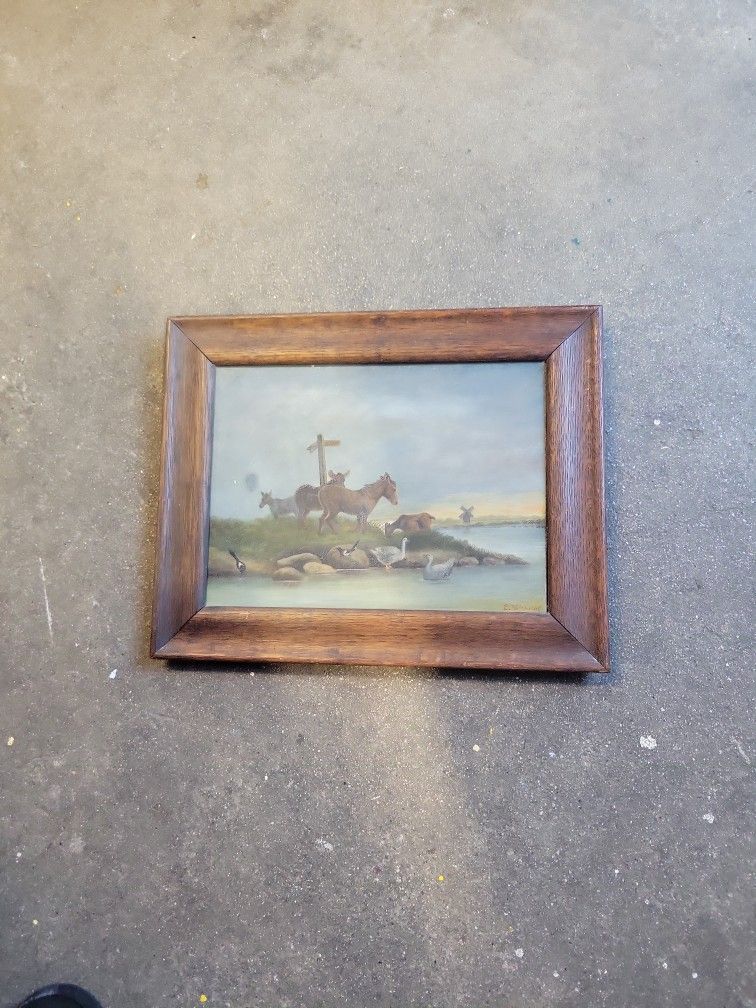 Antique Irish Painting $20.00