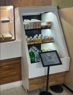 Grab and Go fridge