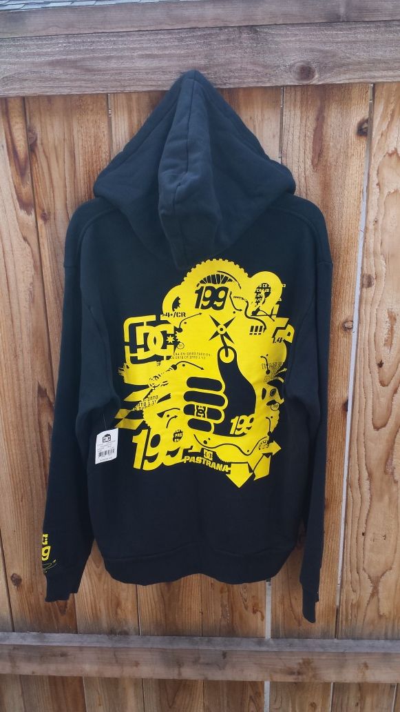 NEW DC Travis Pastrana Large Hoodie Sweatshirt