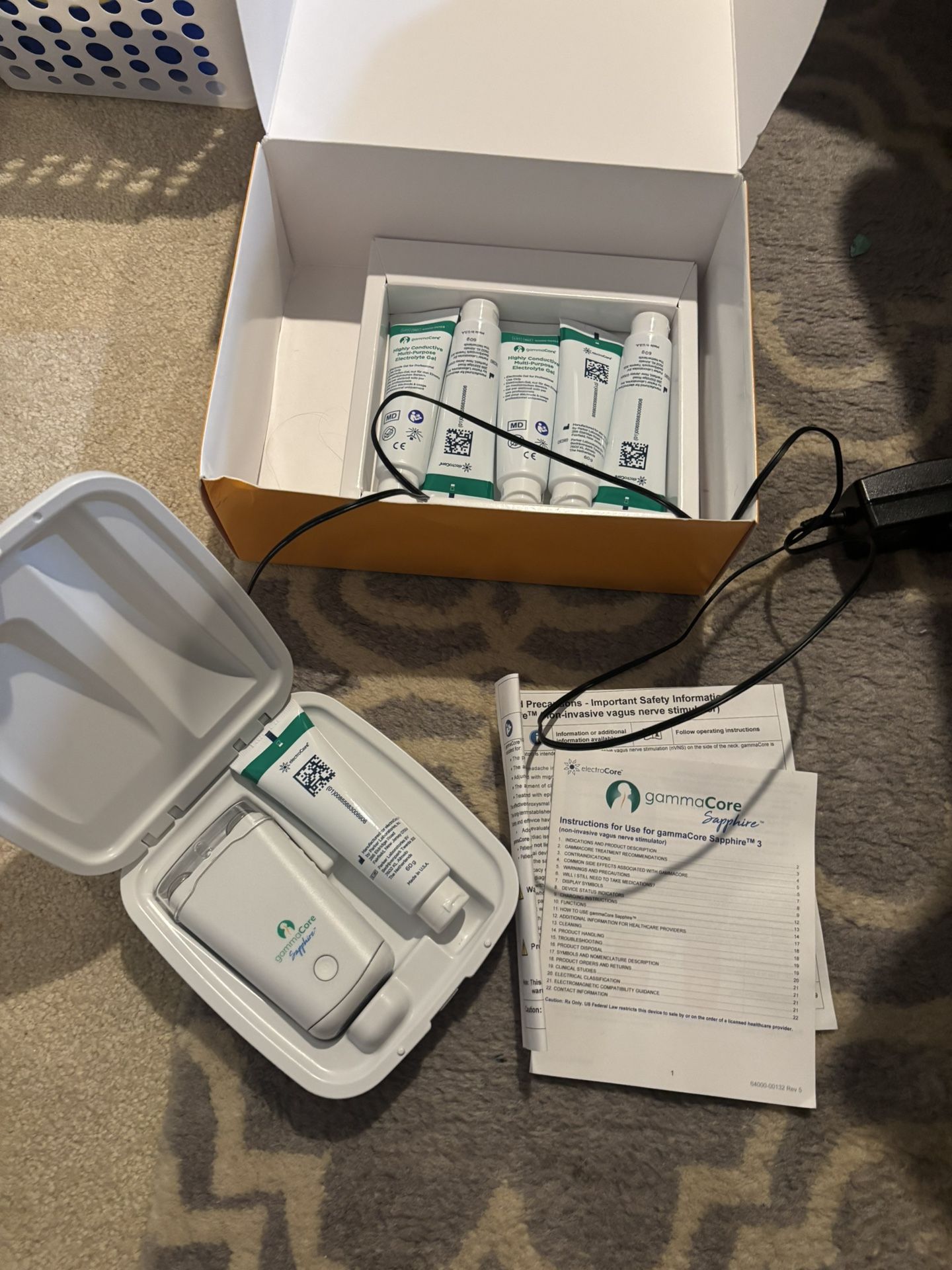 Gamma core  migraine Device