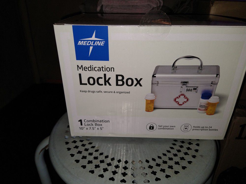 Medicine lock box