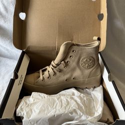 Women Converse Chuck Taylor Al S Lugged Hi Boot Size 10.5