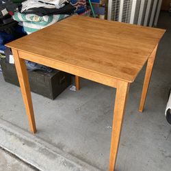 Hardwood HighBoy Table