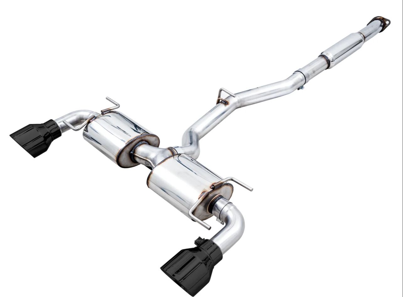 Gr86 AWE Touring Exhaust And Cusco Strutbar With Break Master Cylinder Stopper