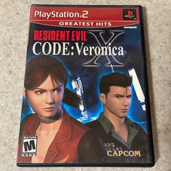 Resident Evil Code Veronica X PS2
