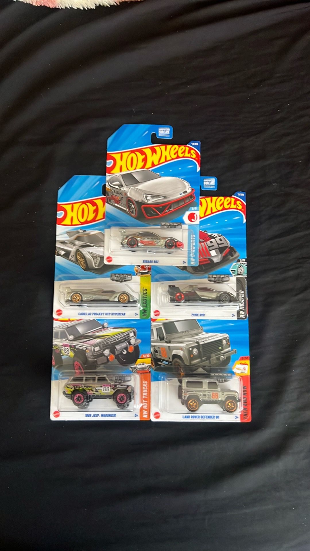 Hot Wheels Zamac lot of 5