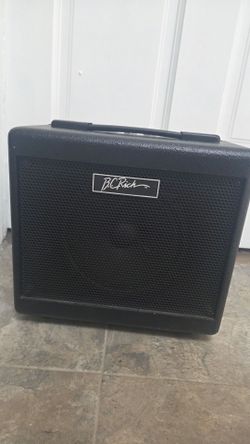 B.C. Rich BCL10 10-watt practice amplifier with Instrument cable