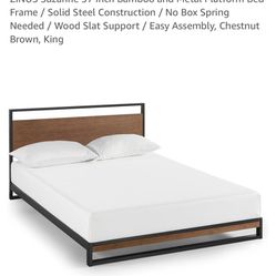 Zinus King Bed