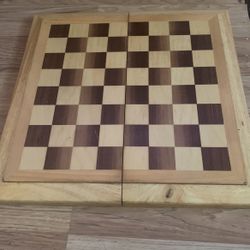Foldable Checkers And Chess Board Obo