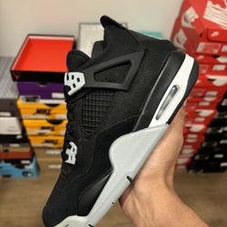 Jordan 4 - Black Canvas (GS)