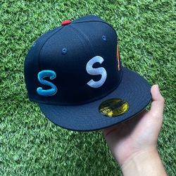 Supreme Multi “S” Fitted Hat Size 7, 7 1/8, 7 1/4 