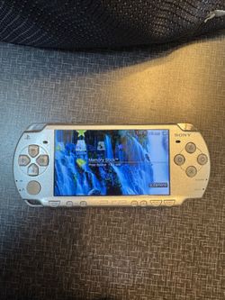 PSP SILVER MODDED!!!