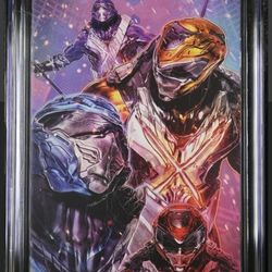 MMPR/TMNT II #5 GIANG Virgin BTC Variant CGC 9.9
