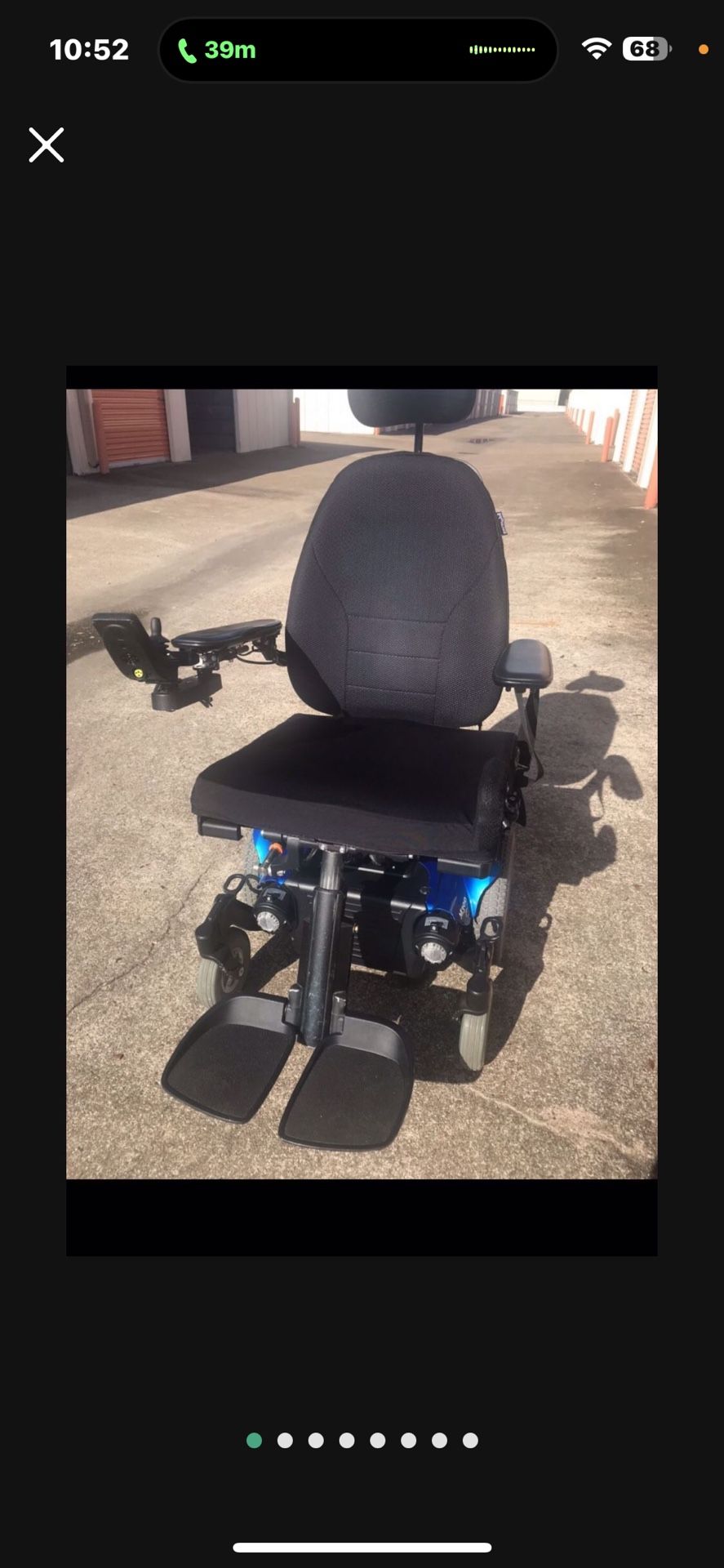 Silla De Ruedas Eléctrica En Perfectas Condiciones
