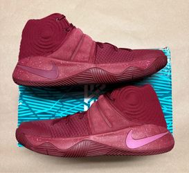 Nike Kyrie 2 Red Velvet Men’s size 14 Basketball Shoes Rare!