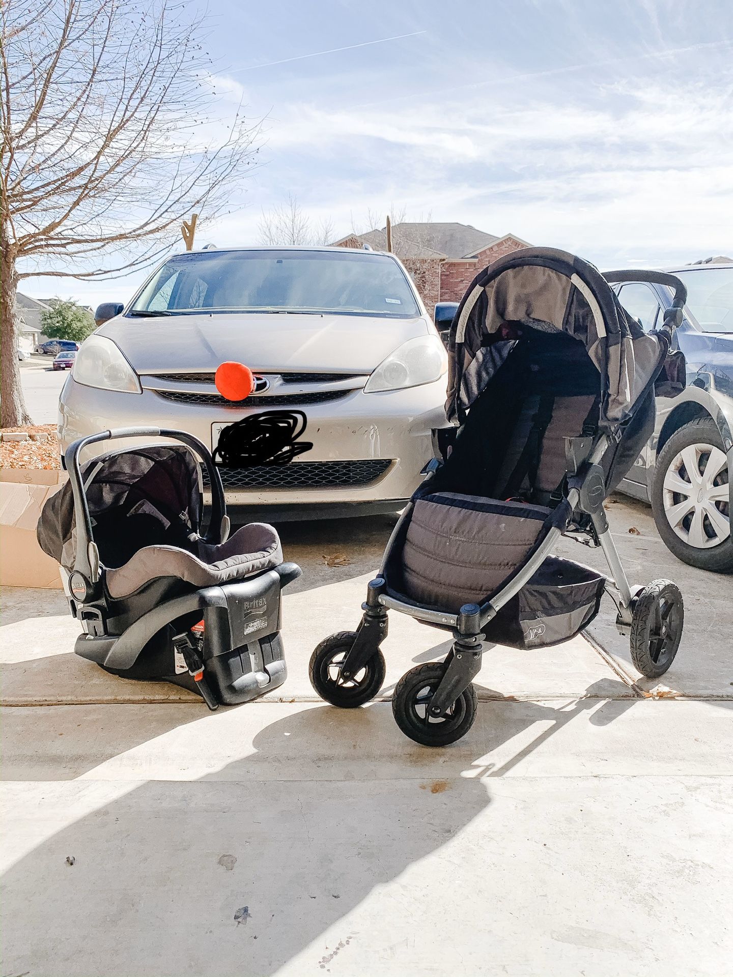 Britix Car seat and Travel Stroller