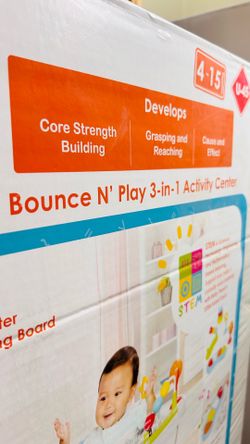 Bounce n’ Play 3-in-1 Activity Center