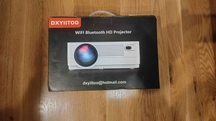 NEW DXYIITOO S3 WIFI Bluetooth HD Projector