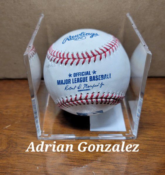 Dodgers Autographs Baseball Adrian Gonzalez
