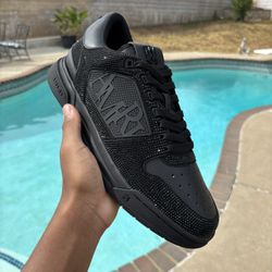 Amiri Crystal Classic Low-Tops