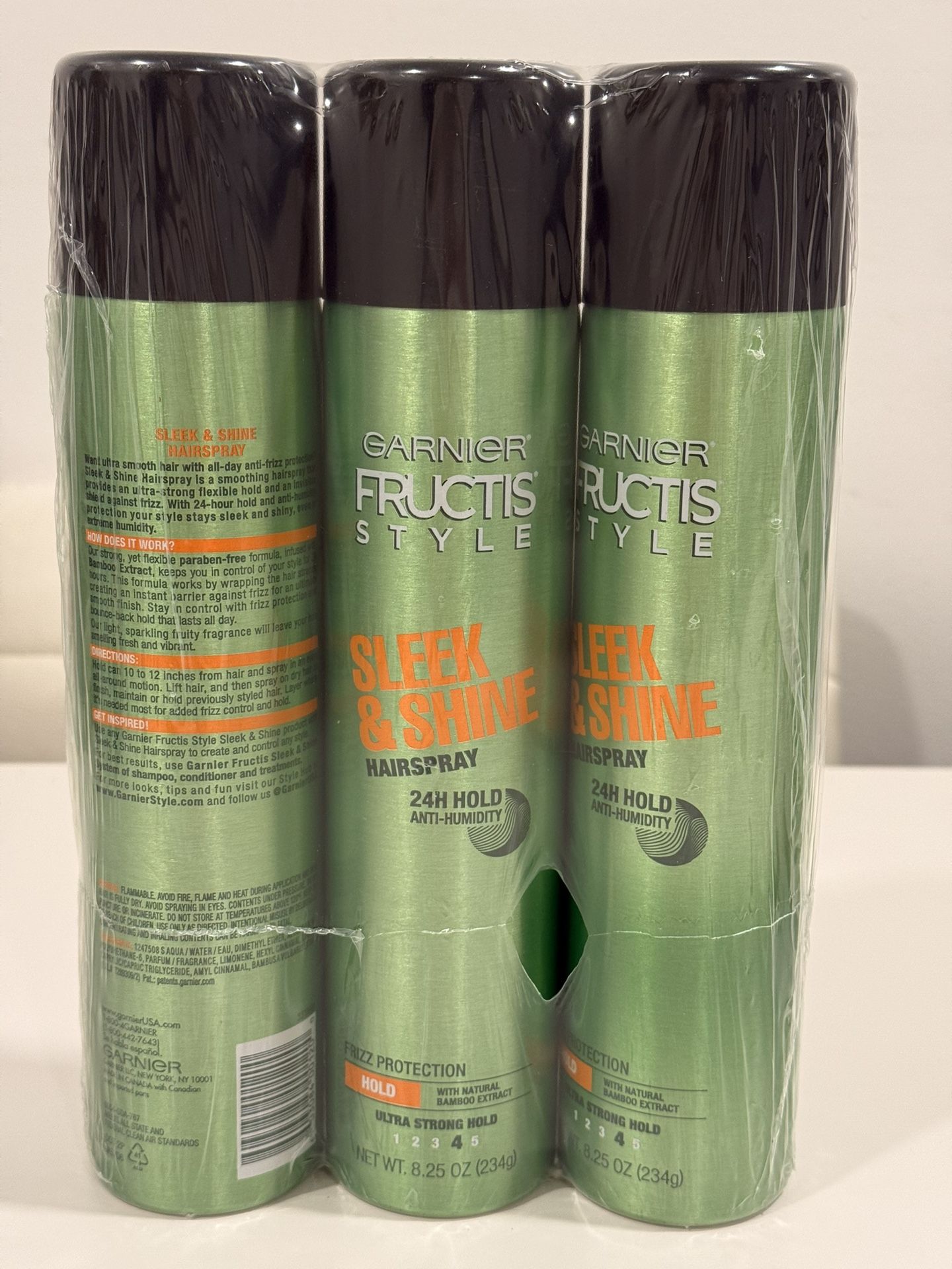 GARNIER HAIR SPRAY NEW 3 PACK
