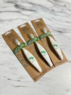 Bundle Of 3 Jack N' Jill Dino Kid Toothbrush Extra Soft, BPA-Free, Eco-Friendly