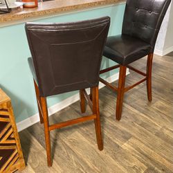 2 Bar counter chairs
