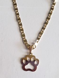 Dog Paw Necklace