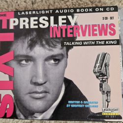 Elvis Presley Audio interviews -3 pk CDs