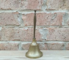 Vintage Brass Tilt Handle Bell