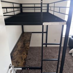 Twin Size Loft Bed Frame