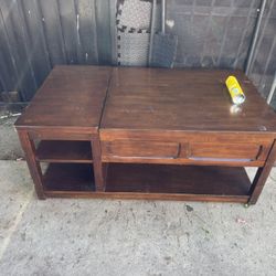 Wood Coffe Table 