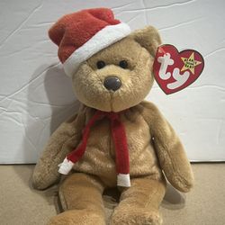 BEANIE BABIE 1997 TEDDY -  WITH BOTH TAGS - EXCELLENT CONDITION 