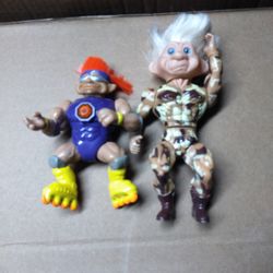 Vintage Stone Protector Action Figures