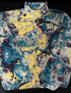 Parks Project Yellowstone Geysers Trail High Pile Fleece Mens Small NEW WITH TAGS $155 Retail 