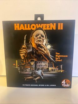 NECA Halloween II Ultimate Michael Myers & Dr. Loomis Figure Set