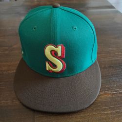 Seattle Mariners 30th Anniversary Dragon Ball Z DBZ Fitted 6 7/8