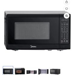 Midea Microwave Oven 0.9 CU.FT MICROWAVE OVEN Make your cooking more efficient Cavity Size: 0.9 CU. FT Power Supply: 120VAC 60Hz Microwave Output: 900