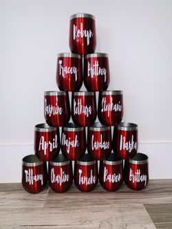 Custom stainless steel tumblers