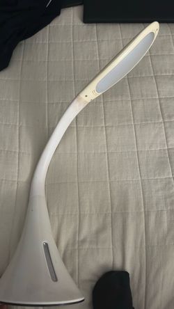 UltraBrite LED Desk Lamp with 2 USB Charging Ports – Flexible Swan Neck