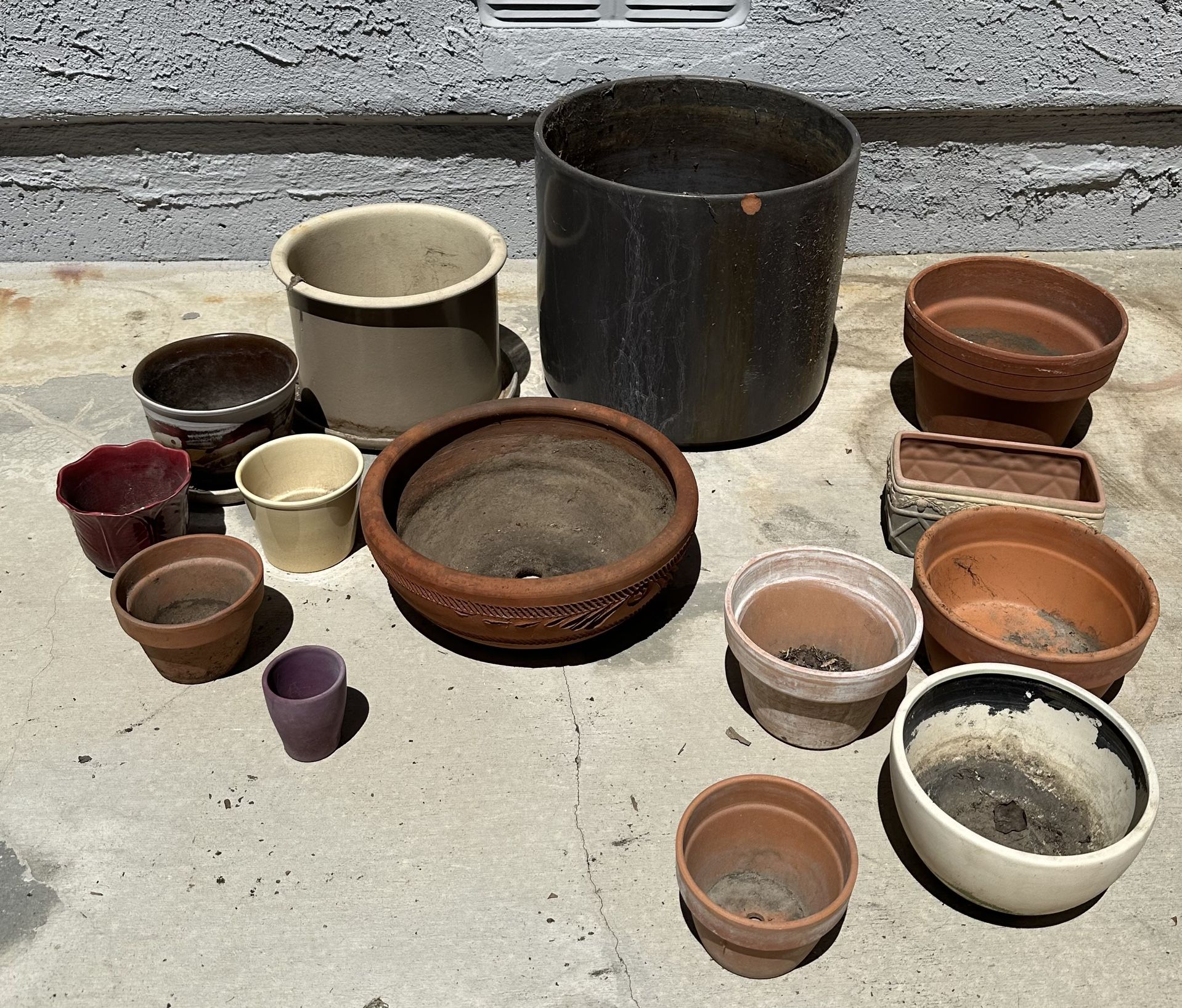 Ceramic & Clay Planter Pots