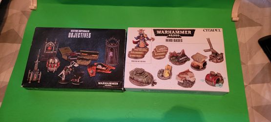 Wh40k Secor Objects And Hero Bases
