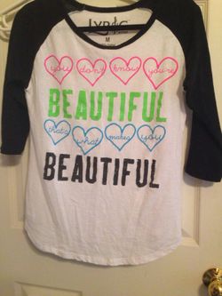 Lyric nation size M top