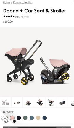 Pink Donna stroller